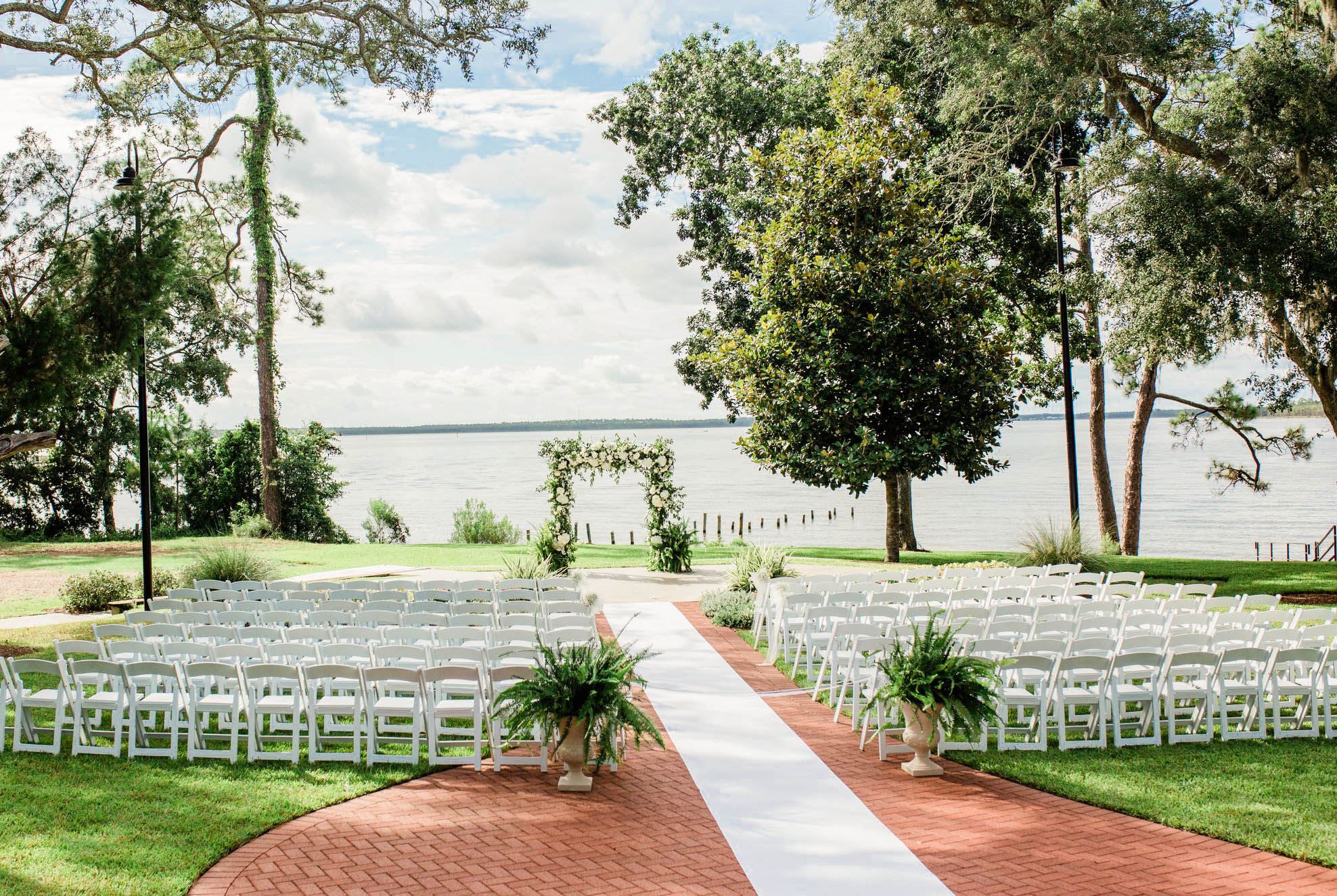 Wedding ceremony on Wolf Bay
