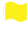 Beach Flag Yellow - Medium Hazard