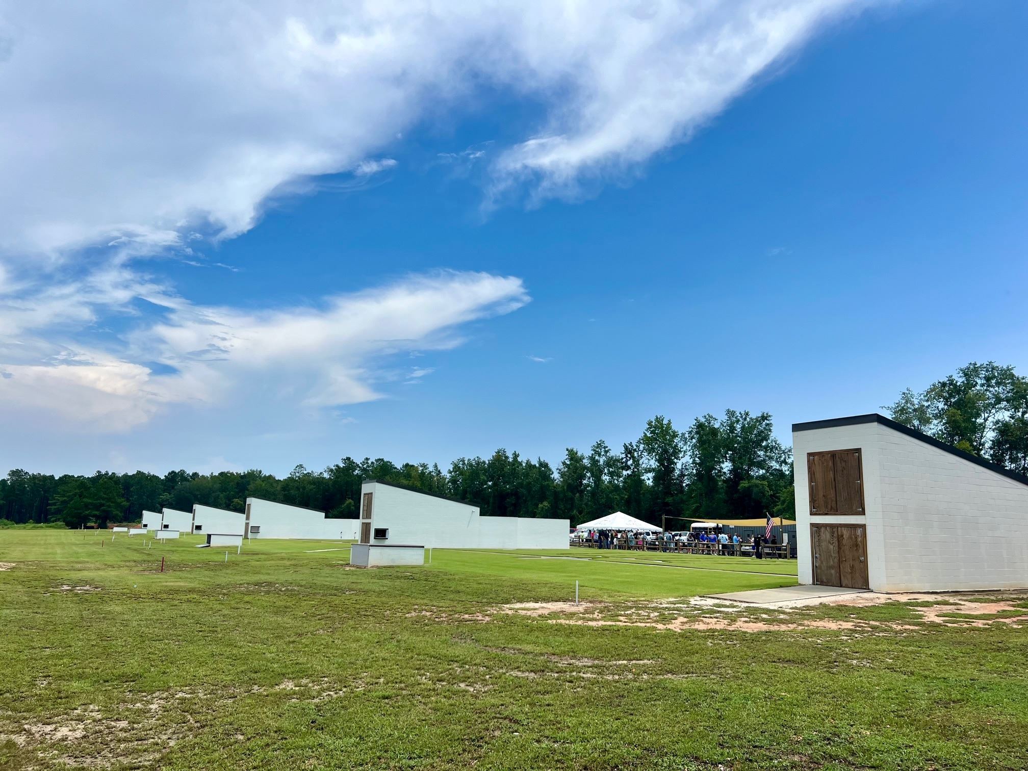 Orange Beach Shooting Complex show during opening ceremony on August 21, 2025