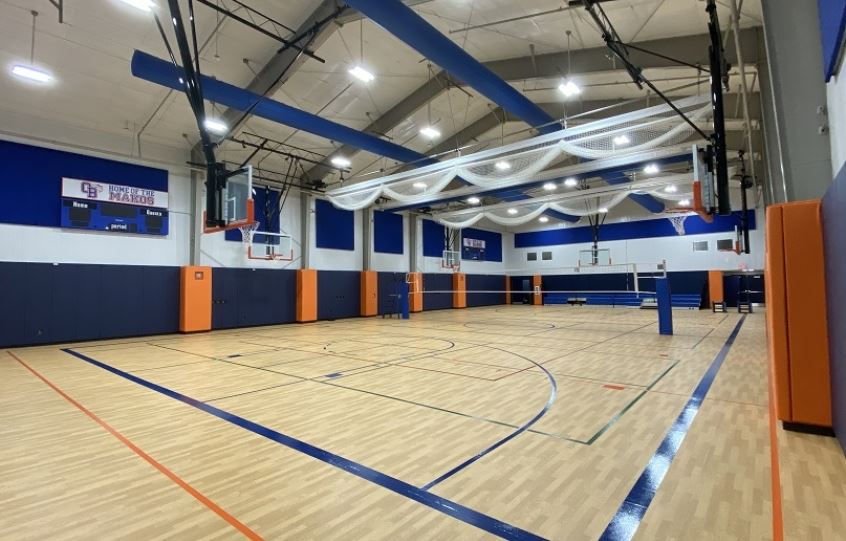 New Gymnasium at Orange Beach Rec Center