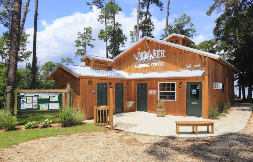 Front Entrance of the Wind and Water Learning Center