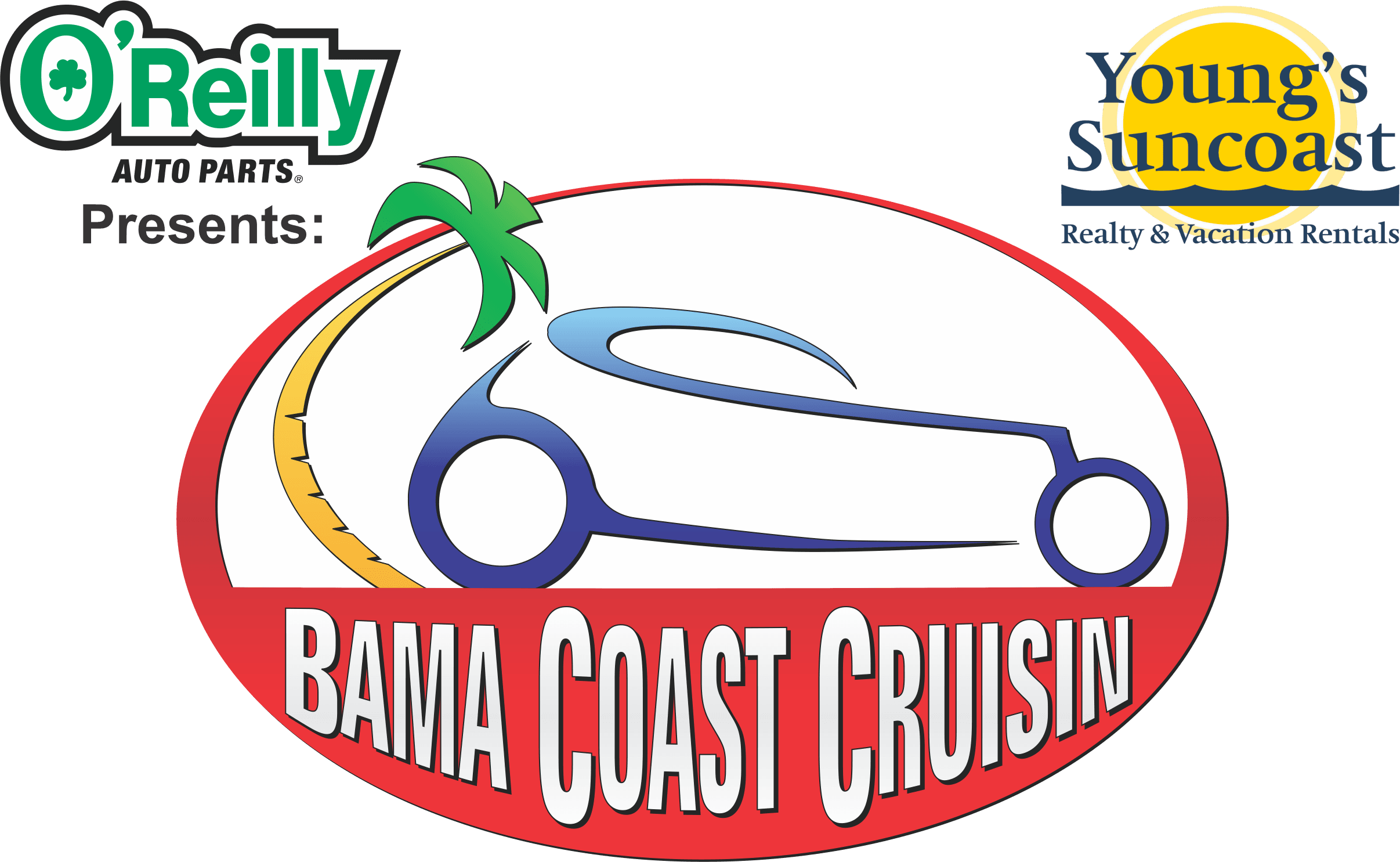 Bama Coast Cruisin' Car Show logo 2023