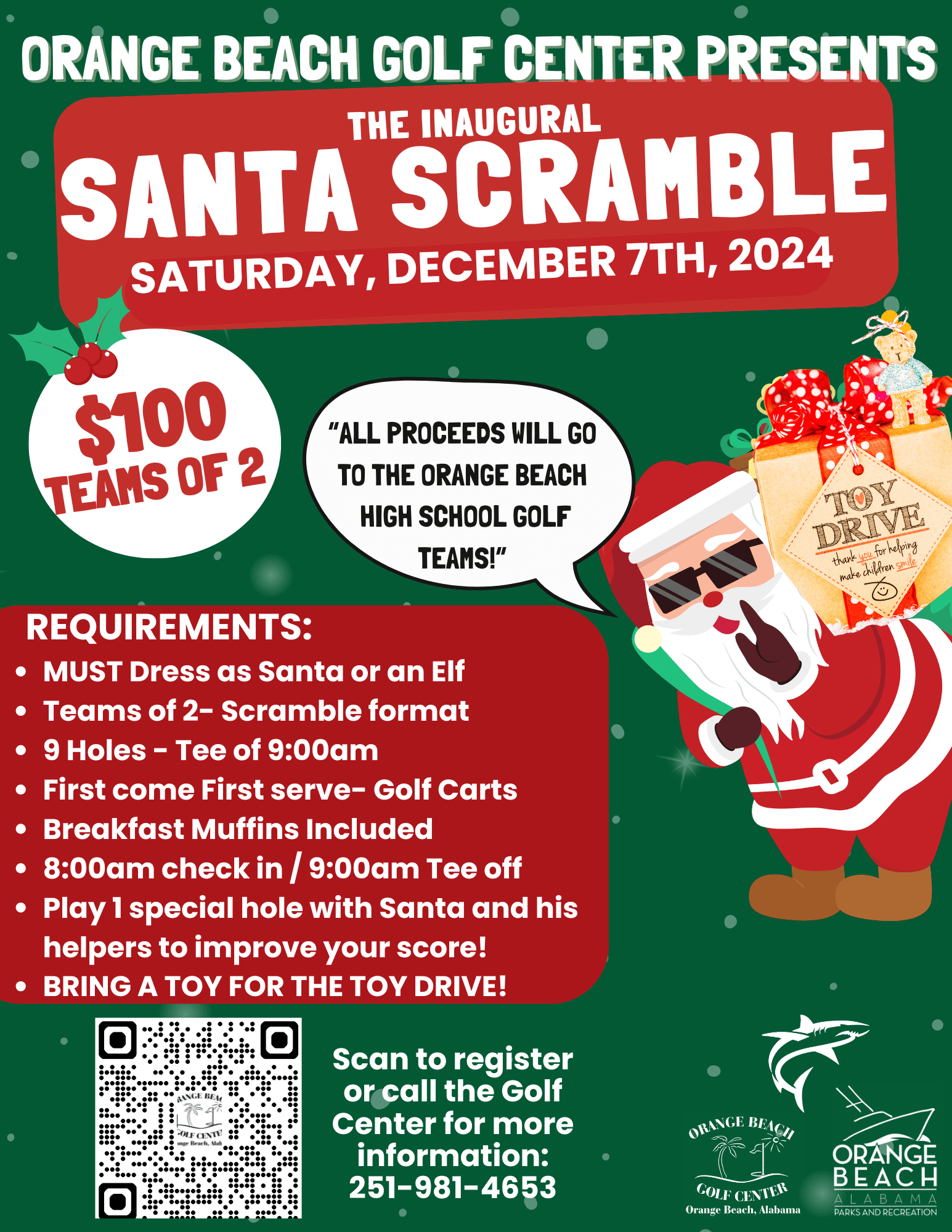 2024 Santa scramble