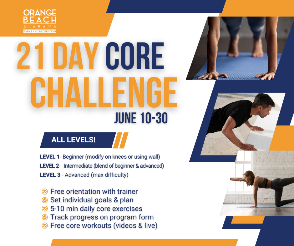 21-Day Core Challenge graphic
