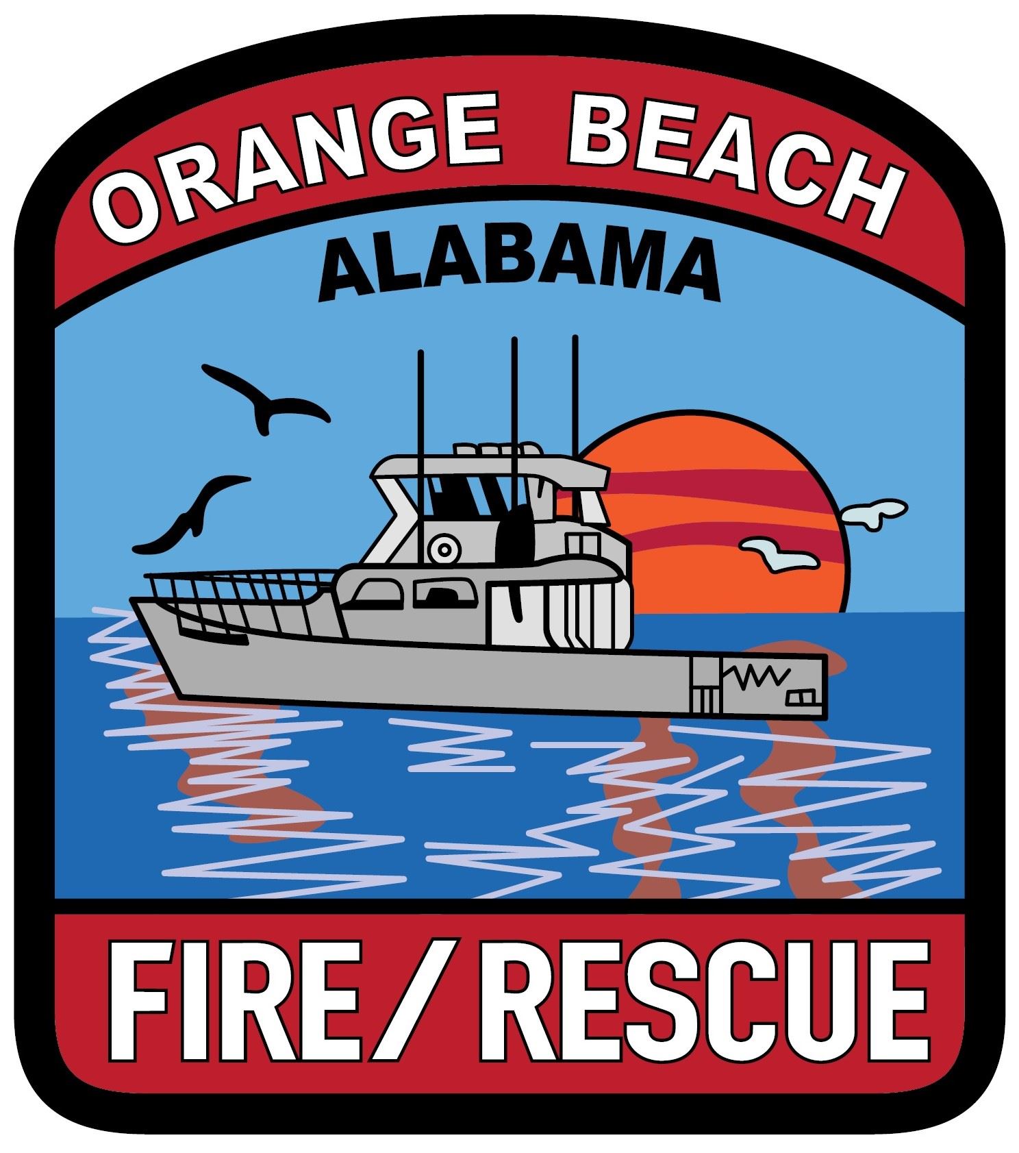 Orange Beach Fire Rescue Patch