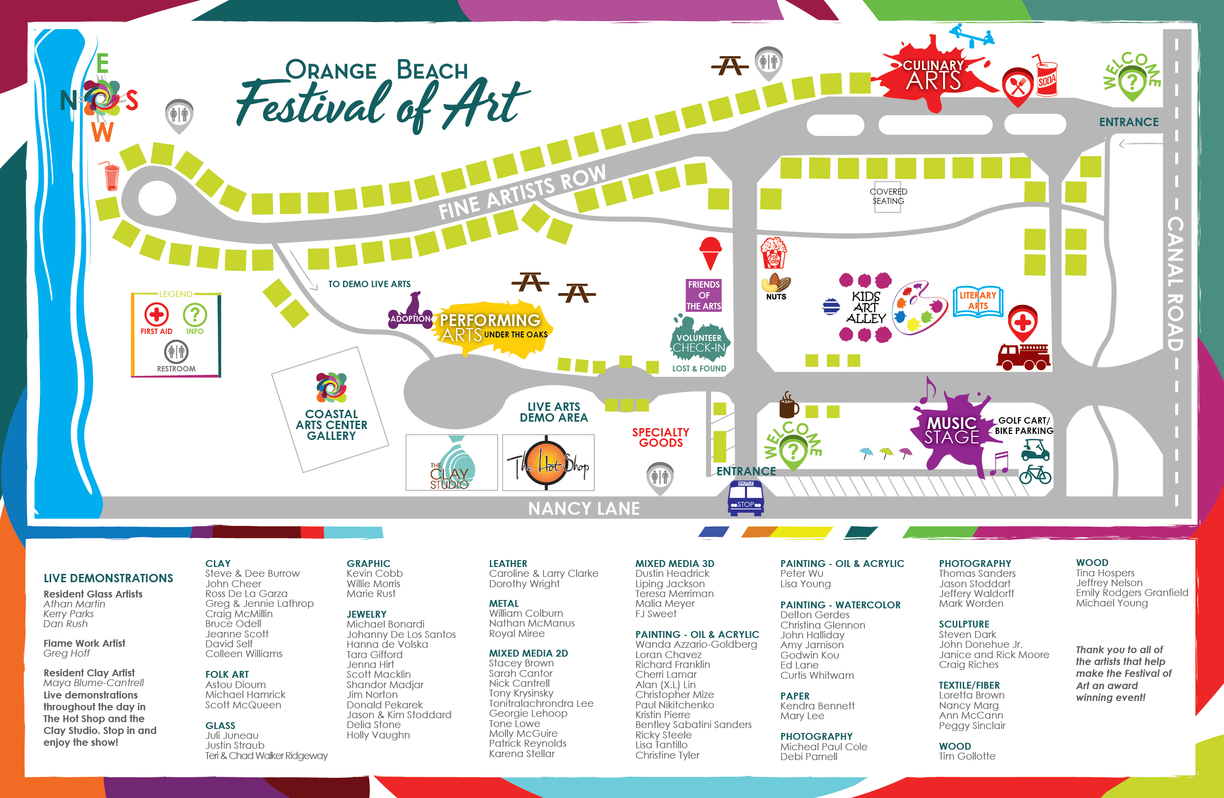 map of festival grounds