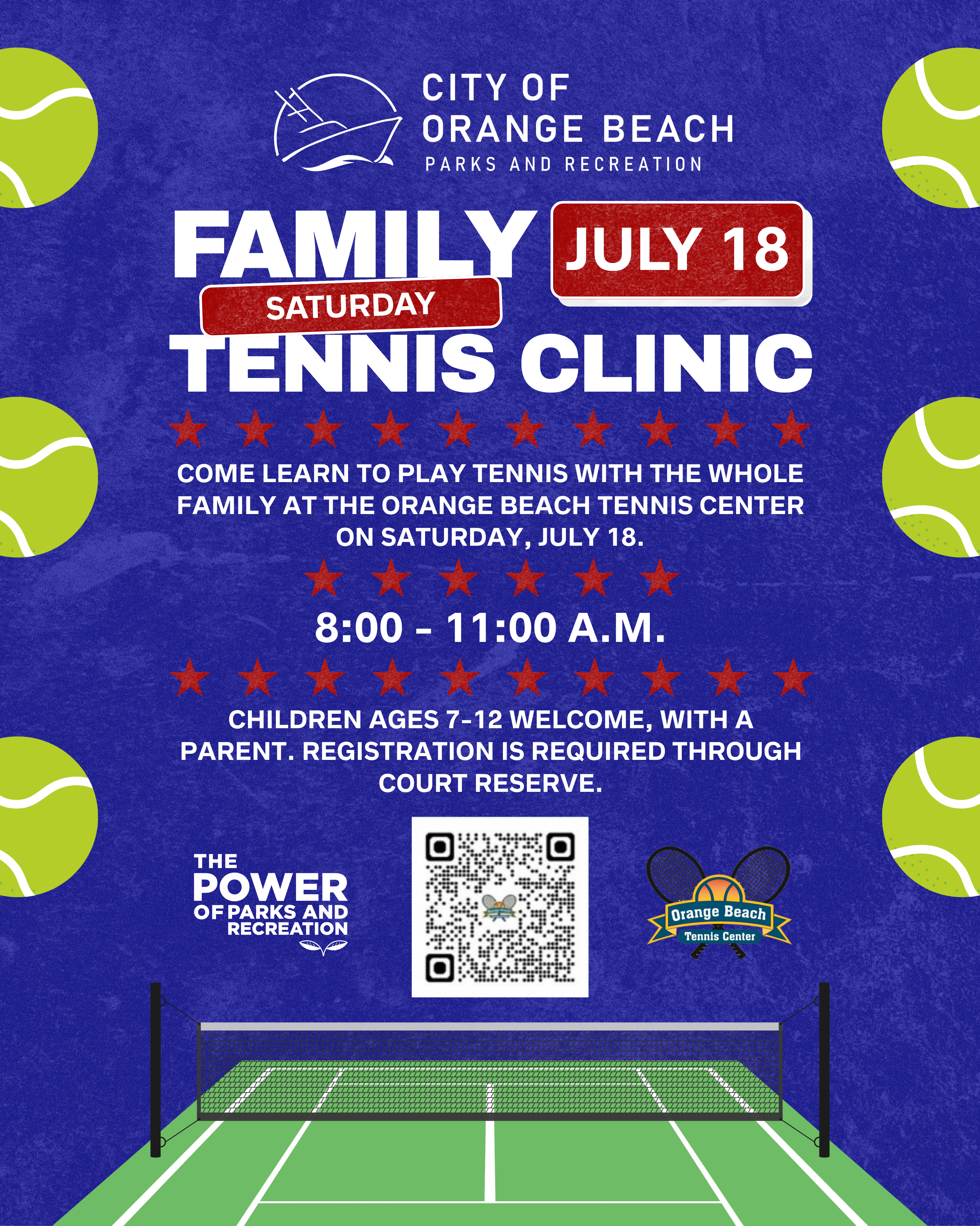 Family Tennis Clinic