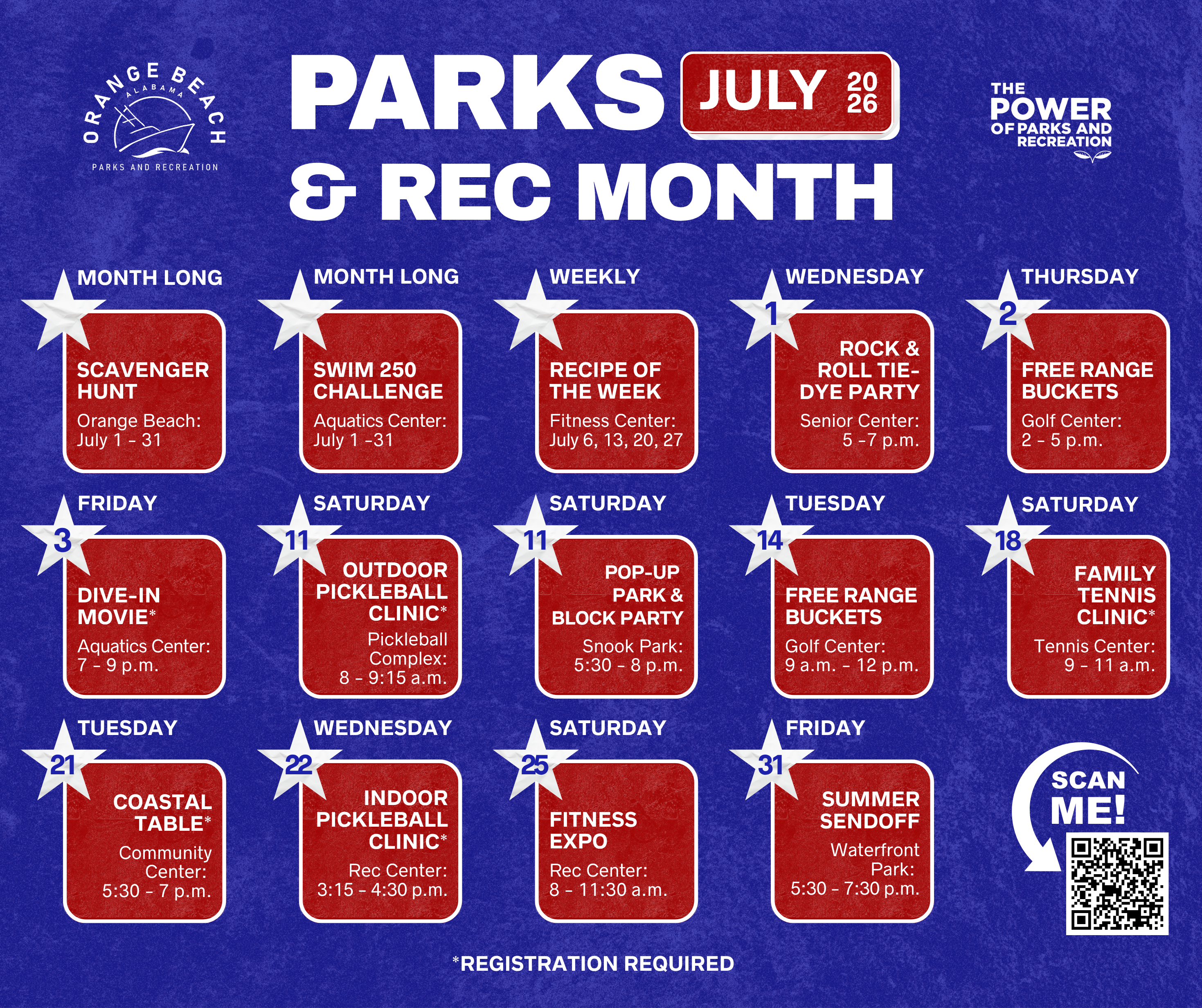 PR Month Calendar